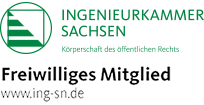 Mitglied | Ingenieurkammer Sachsen · Körperschaft des öffentlichen Rechts Mitglied | Ingenieurkammer Sachsen · Körperschaft des öffentlichen Rechts